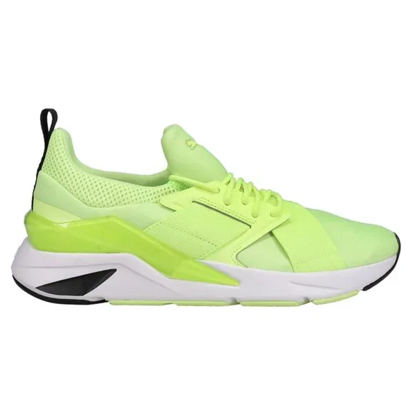 Puma Muse X5 Pop Low Womens Lace Up Casual Shoes Green 384098-02 NEW Size 8.5 - Picture 2 of 5